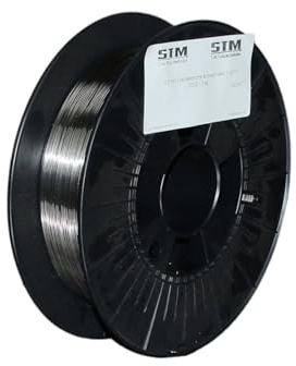 0,8 mm Schweißdraht Edelstahl 1.4370 307 L (schwarz-weiß) NIRO INOX Stainless (D200 (200mm), 3,0 Kg)