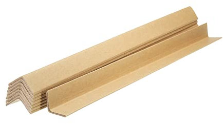 PATIKIL 50 Stück Verstellbarer Papp Eckenschutz Stückage Rahmenschutz L-förmig 450x30mm Dicke 3mm für Kunst, Verpackung, Versand