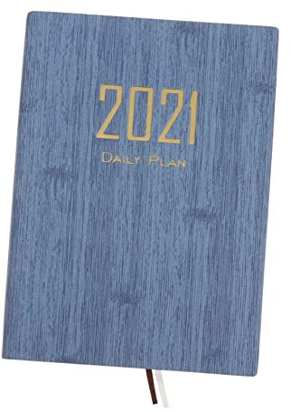 NUSITOU 2021 Spiralnotizbücher Erinnerungsbuch Business-notizbuch A5-spiralnotizbuch Kalender-notizbuch A5-notizbuch Büro-notizbuch Reisen Spiral- Terminformular Hochwertiges Pu-leder