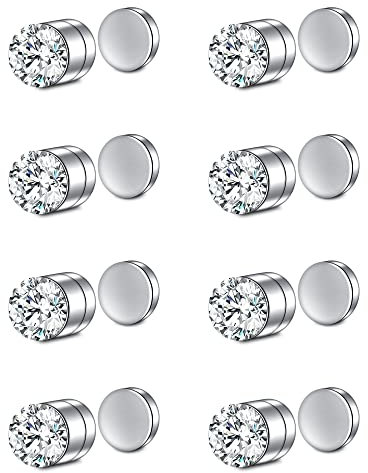 D.Bella Faux anneaux de nez, 20 g, bijoux de 8 mm, faux anneaux de nez pour lèvre, septum