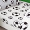 Catherine Lansfield Cosy Football - Lenzuolo con angoli, in pile, per letto singolo,