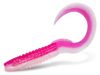 5 x 60mm Twister Candy Gummifisch Gummiköder Forelle Barsch Zander