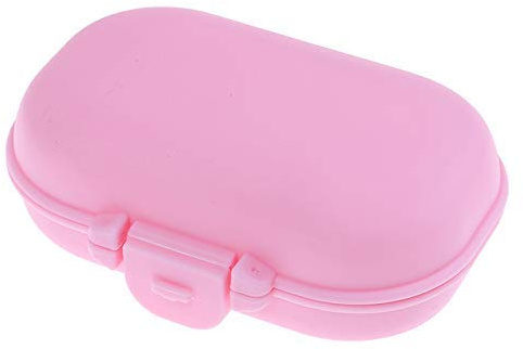 1 PC 4 Farben Mini Tragbare 2 Grid Push Open Style Pillendose Medizin Pillendose Tablet Aufbewahrungskoffer Container Hüllen Aufbewahrungsbox (Farbe: Beige)
