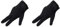 MAGICLULU 2pcs 3 Heat Resistant Hairdressing Glove Kitchen Wares Hairdressing Tools Hair Tools Styling Gloves Easy to Carry Glove Heat Resistant Protection Gloves Mittens Hair Stick Curls