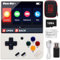 Handheld Game Console for Miyoo Mini Plus with Storage Case, 3.5 inch Retro Video Portable Rechargeable Open Source Game Console Emulato, Built in 128G TF Card & 15000+ Games. Support WiFi