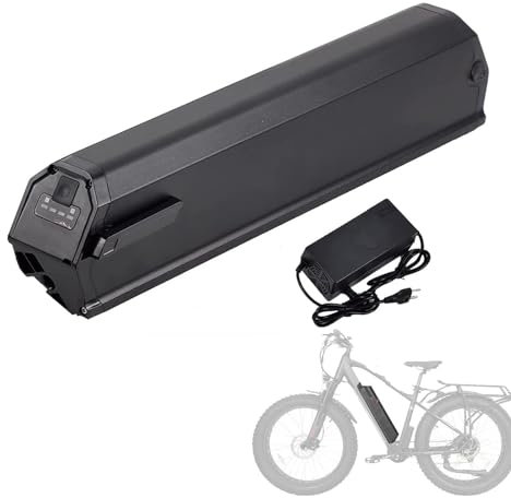 Batterie au Lithium, Batterie Rechargeable Li-ION 48 V Batterie au Lithium 13 Ah 21 Ah 25 Ah 17,5 Ah Pack de Batteries Li-ION 48 V pour Moteur 500 W-1000 W avec BMS et Chargeur