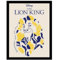 The Lion King - Gerahmtes Poster Remember Who You Are (40 cm x 30 cm) (Gelb/Blau/Weiß)