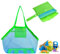 Sandspielzeug Tasche Netztasche Strandspielzeug Baby Wasserspielzeug Netztasche Strandspielzeug Kinder Urlaub Mesh Strandtasche Aufbewahrungstasche,Sandschaufel Buddelzeug Sandkasten (grüner)