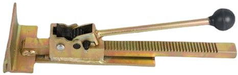 Hardwood Flooring Jack, Flooring Tools, 11x5x35 Inches Size Heavy-Duty Cast Steel, Adjustable Nailer Tool,for Installation Fixing Plank, Mount and Repair Aid