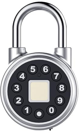 Cadenas électronique multifonction et antirouille, cadenas biométrique intelligent de sécurité électronique