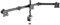 RICOO Monitor Halterung 3-er Monitore Monitorhalterung Triple Arme für 13-27 Zoll Computer-Monitore Bildschirmhalterung TS6111 PC Monitor-Arm Bildschirm Stand Tischhalterung Ständer Monitor-Halter