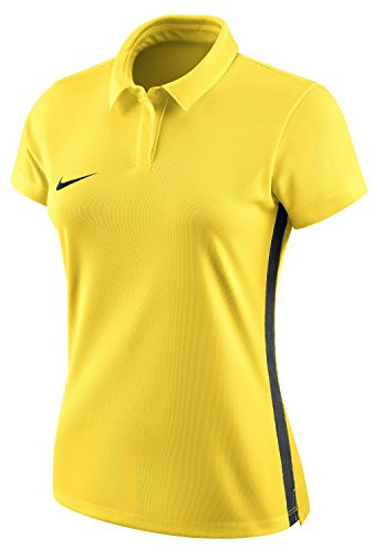 Nike Damen Poloshirt Dry Academy 18, Tour Yellow/Anthracite/Black, XS, 899986-719