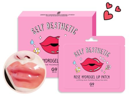 [G9Skin] Selbstästhetisches Lippenpflaster Pink Hydrogel | 1 Stück