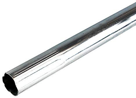 Interlocking Steel Pole | 1.5m x 40mm Swaged Mast | Mounting Pole For CB & Amateur Radio Antenna Digital TV Aerial