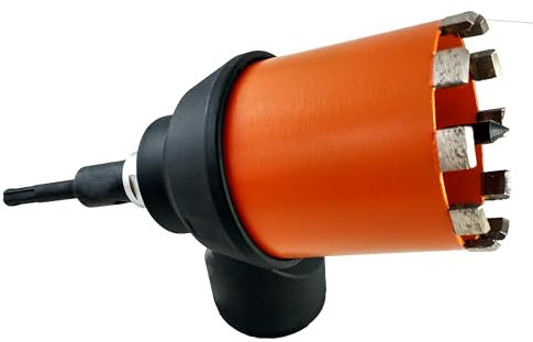 Diamant Dosensenker mit Absaugung | 68 und 82 mm (SET 4: Ø 82 mm - Bohrtiefe: 70 mm)