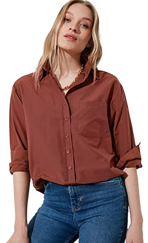 TRENDYOL Damen Freundhemd Shirt (1er Pack)