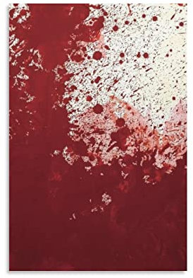 Action-Gemälde-Poster (1) von Hermann Nitsch Poster Kunstdruck Wandfoto Malerei Poster zum Aufhängen Bild Familie Dekor 40 x 60 cm