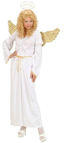 W WIDMANN MILANO Party Fashion - disfraz de angel, vestido, navidad, belen, disfraces