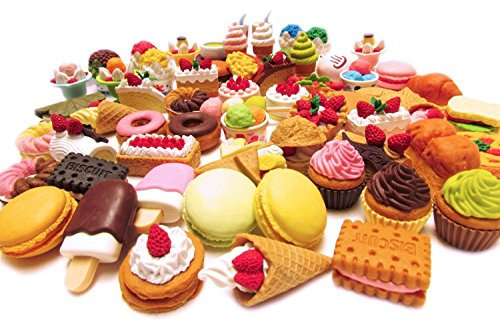 Radiergummi, 30 Stück Gastgeschenk für Kinder Geburtstag Party, Radierer Puzzle Spielzeug