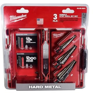 Milwaukee Electric - Cobalt Step BIT KIT 3PC