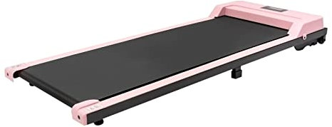 Tapis de course électrique portable pliable pour la maison | Tapis de marche pliable | Tapis de course motorisé de qualité supérieure avec télécommande – Capacité de charge de 220,46 lbs – Rose