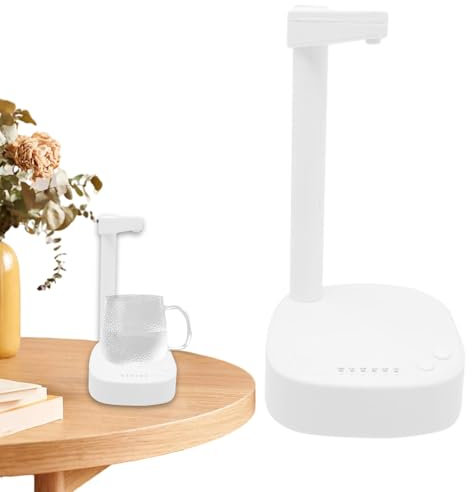 Jeanny Escritorio con Bomba de Agua - Dispensador de Agua de Escritorio Inteligente portátil | Necesidades de Camping para Escritorio de computadora, Sala de reuniones, Mesa de café, Comedor, Camping