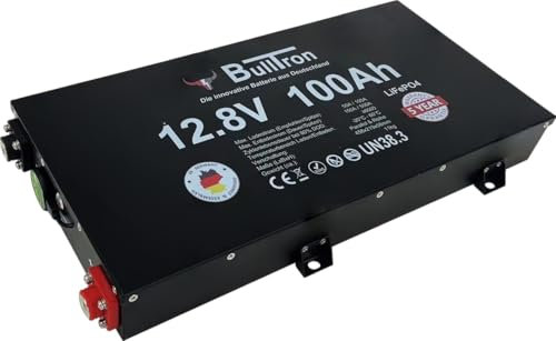 BullTron Polar 100Ah Slim inkl. Smart BMS mit 150A Dauerstrom & Bluetooth App 0% nach §12 Abs. 3 UstG