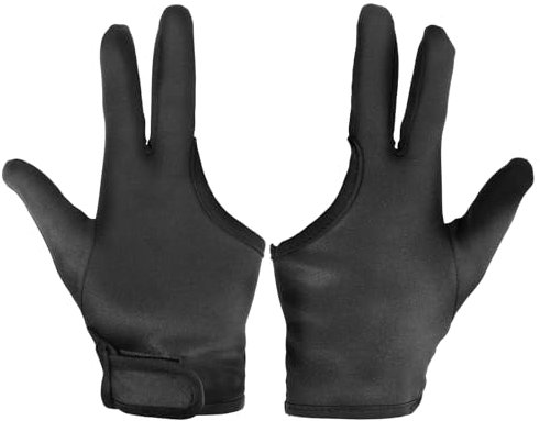 Giantree Hitzebeständige Handschuhe für Haarstyling, 2 Stück Drei-Finger-Profi Lockenstab Barbier Handschuh Haarglätter Lockenstab Schutzhandschuh Hitzeschutz Handschuh für Haarstyling Haar-Werkzeuge