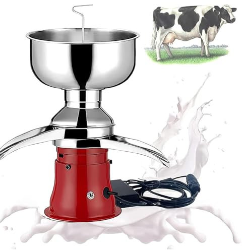 GJBMXSM Séparateur centrifuge pour crème de Lait, Séparateur De Crème électrique, Séparateur De Lait écrémé, Conversion du Lait Cru en Crème Et Lait écrémé 50l/H