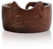 Hinourisha Wood Yarn Bowl, Yarn Knitting Bowl, Crochet Yarn Holder, 6.7inch, Wool, String or Crochet #002