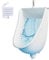 Urinarios para hombres, Urinarios para hombres Monte de pared de 9.5x12.6x18.5in PP PP Masculino Masculino con 59 mangueras y agua para el baño Sitio temporal Escuela al aire libre