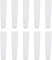 10Pcs Leather Glues Applying Tool Leathercraft Adhesive Applicator Tool Leather Scraping Spreaders For Belt Bag Wallet