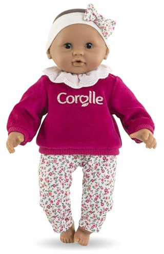 Corolle - Mon Premier Poupon, Bébé Calin Maria Rose Grenadine, 30 cm, dès 18 Mois, 9000100920