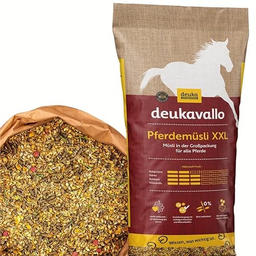 TOP-Futtermittel | deukavallo Pferdemüsli XXL | 30 kg | Pferdefutter