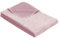 Ibena Lausanne Kinderdecke 70x100 cm - Babydecke rosa aus Biobaumwolle, Baumwolldecke für Babys angenehm leicht und kuschelig, Made in Germany