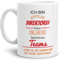 Tasse mit Spruch Stolze Direktorin Eines Ungeheuer Fantastischen Teams Weiss - Abschieds-Geschenk/Büro/Arbeit