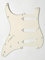 Pickguard E-Gitarre I Standard 11-Loch 3-lagig Vintage White SSS lefthand/linkshand