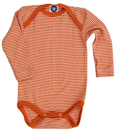 Cosilana, Baby Body Langarm, 70% Wolle, 30% Seide 98-104