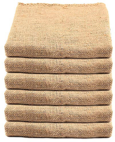 KEILEOHO Jutesäcke, 101,6 x 61,9 cm, groß, Lebensmittelqualität, Jutesäcke für Gartenarbeit, Pflanzen, Wachstumsbeutel, Kartoffelsack für Schulrennspiele, Weihnachtsparty-Spiel