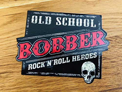 Stickerverticker Old School Bobber Aufkleber Sticker Speedshop Bike Skull Totenkopf Chopper Mi227