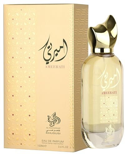 Al Wataniah Ameerati Eau de Parfum, 100 ml, blumiger und holziger Duft, anspruchsvoller und langanhaltender Duft für Frauen, perfekt für besondere Anlässe