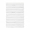 Brentfords Super Absorbent & Quick Drying Jumbo Towel - Extra Large Bathroom Towel Sheets - 100% Cotton - Premium Quality - 90 x 150cm - Luxury Set of 10 – White