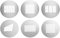 Godox 85mm VSA Spotlight System Gobos Photography Lighting Softbox Portable Flash Diffuser Godox VSA-GS4 Fresnel Lens Light Studio Rotolight Cine Lens Flash Gel Light Filters (Set 4)