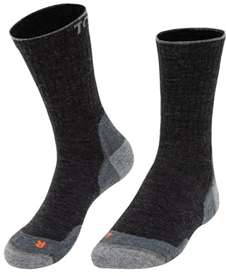 TOM FYFE Premium Merino Wandersocken Unisex Anthrazit / 43-46/1 Paar | Made in Europe