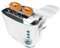Cecotec Vertikaler Toaster Toast&Taste Double W, 650W, Doppelter Breitschlitz für 2 Toasts, Leichte Reinigung, Automatische Abschaltung und Pop-up-Funktion, Inklusive Entnahmezange, Krümeltablett