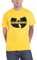 Van Halen T Shirt Jagged Band Logo Nue offiziell Unisex Gelb L