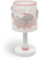 Dalber Kinder Tischlampe Nachttischlampe kinderzimmer Whale Dreams Wale Rosa Tiere, 61171S, E14