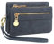 REETEE Portefeuille Femme Petit Porte Monnaie Femmes en Cuir PU Court Porte Feuilles pour Femme avec 10 Porte-Cartes, Portefeuilles Femme avec Zippé Pochette à Monnaie et Bracelet amovible(bleu marin)