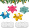 Stampo Silicone Natale, 2 Stampi Silicone Natale, Stampo Silicone Natale Stampi Resina Natale Stampi per Resina Epossidica Natale Stampi per Gesso Stampi in Silicone per Gesso