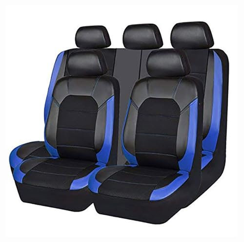 BICUP Coprisedili Auto per Opel Corsa F/Corsa-e MJ22/Corsa Edition/GS Line 2019-2023 2024, Set Copri-Sedile per Anteriori e Posteriori, Copri Sedile Auto, Accessori Auto Interno,Blue